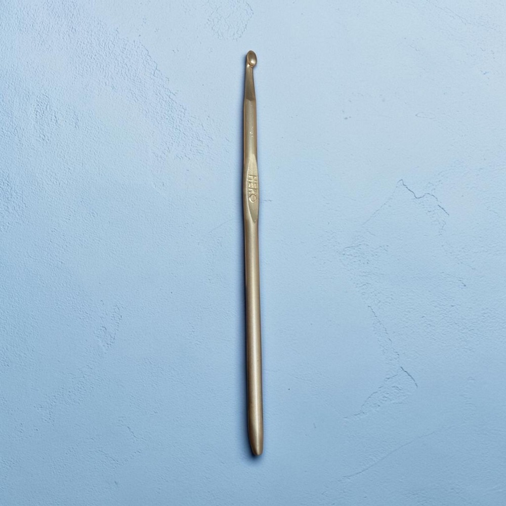 Hero Aluminum Crochet Hook Size G USA